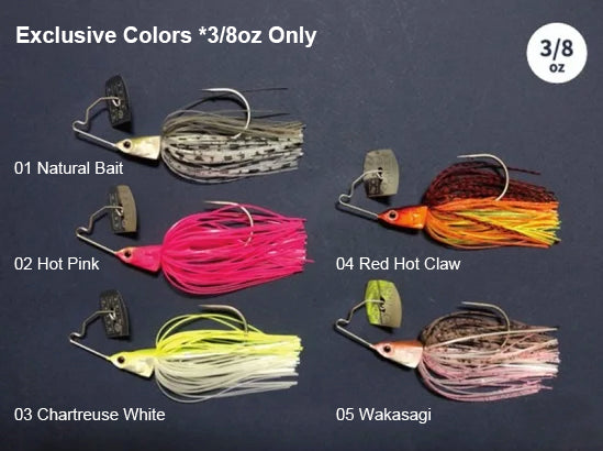 bass puzzle lure Bass Puzzle Grass Piece 3/8oz Exclusive Colors – Circle Fish Store