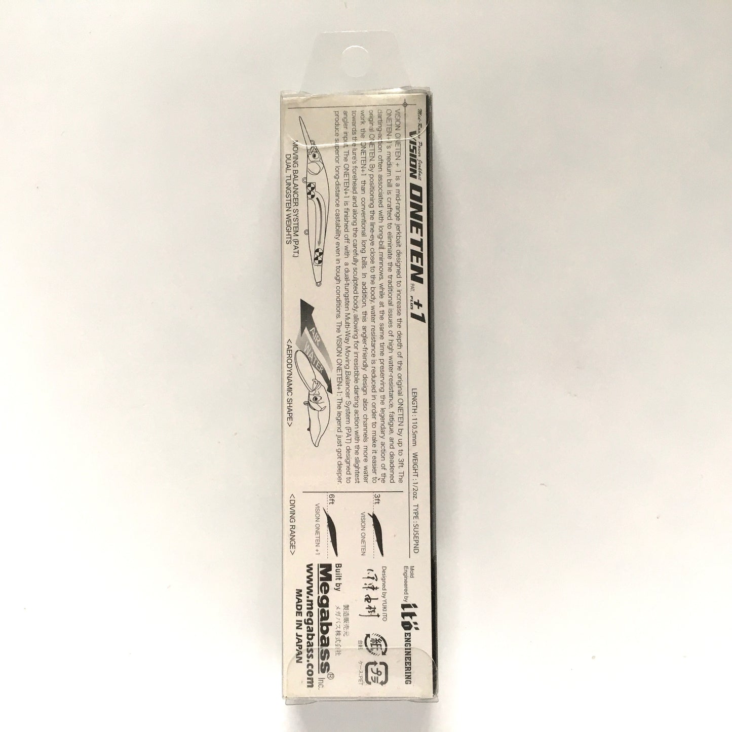 Vision 110+1 Oneten Plus One GLXS SPRING REACTION
