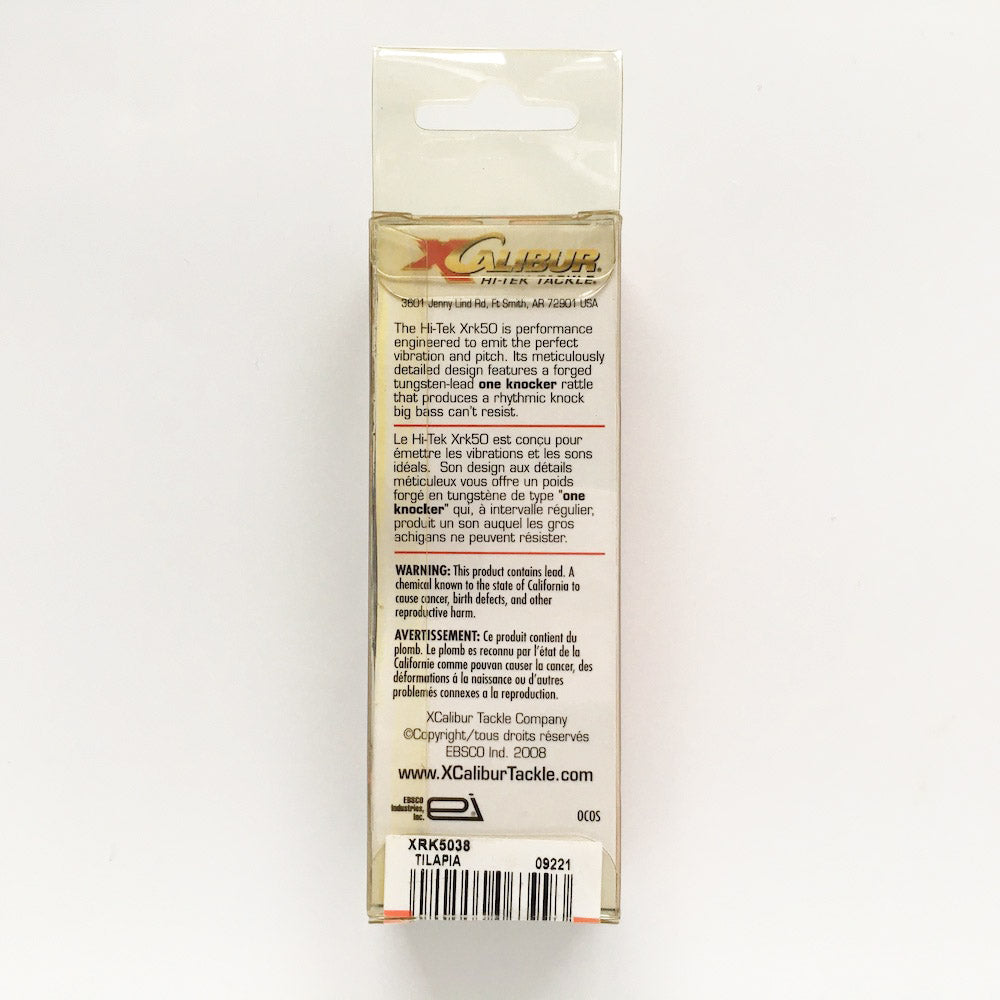 XRK50 Rattle Bait Tilapia