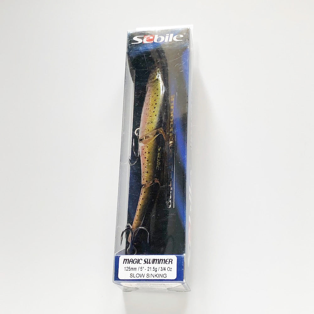Leurre musqué Sebile ACast Magic Swimmer 228 SK Swimbait discontinué Leurre musqué Sebile ACast Magic Swimmer 228 SK Swimbait discontinué