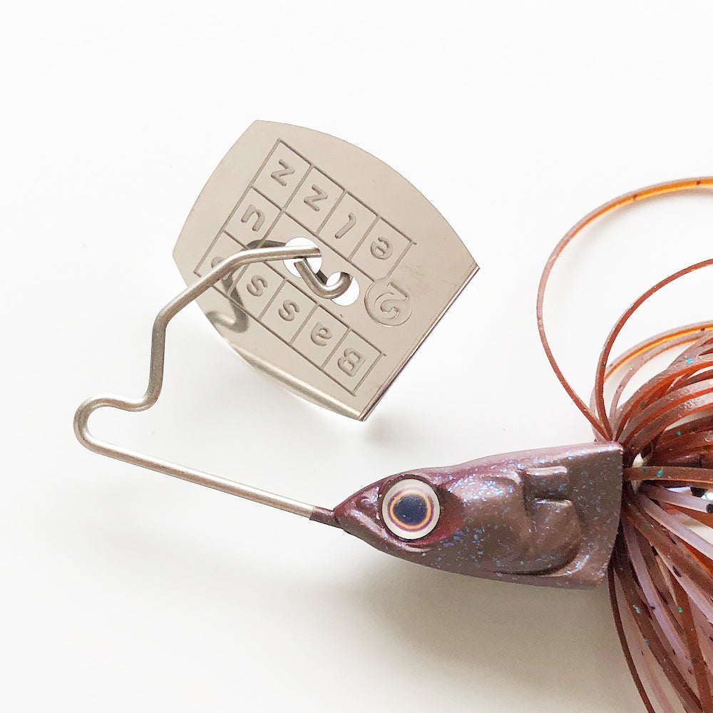 bass puzzle lure Bass Puzzle Grass Piece 1/2oz – Circle Fish Store