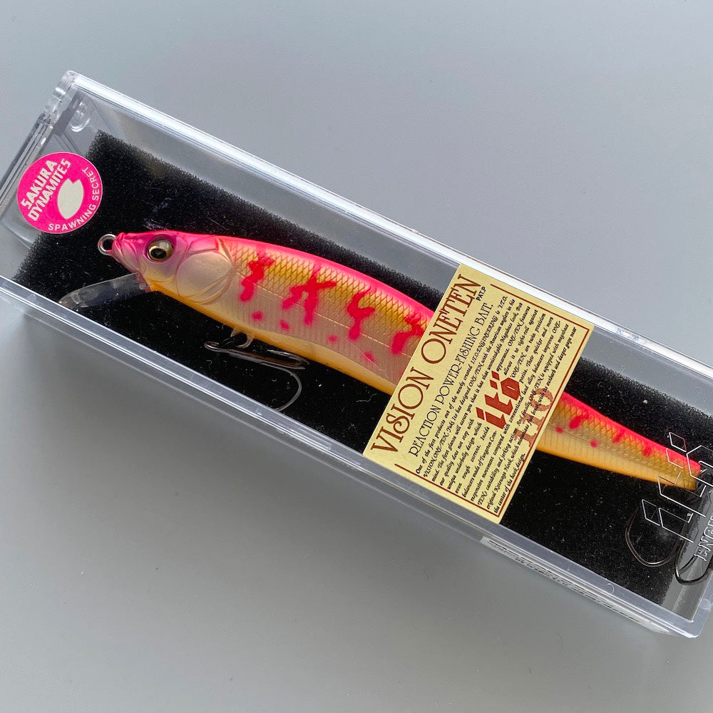 Megabass Vision 110 Oneten Regular Slow Floating Lure GP Pro Blue II - Leurre Suspending